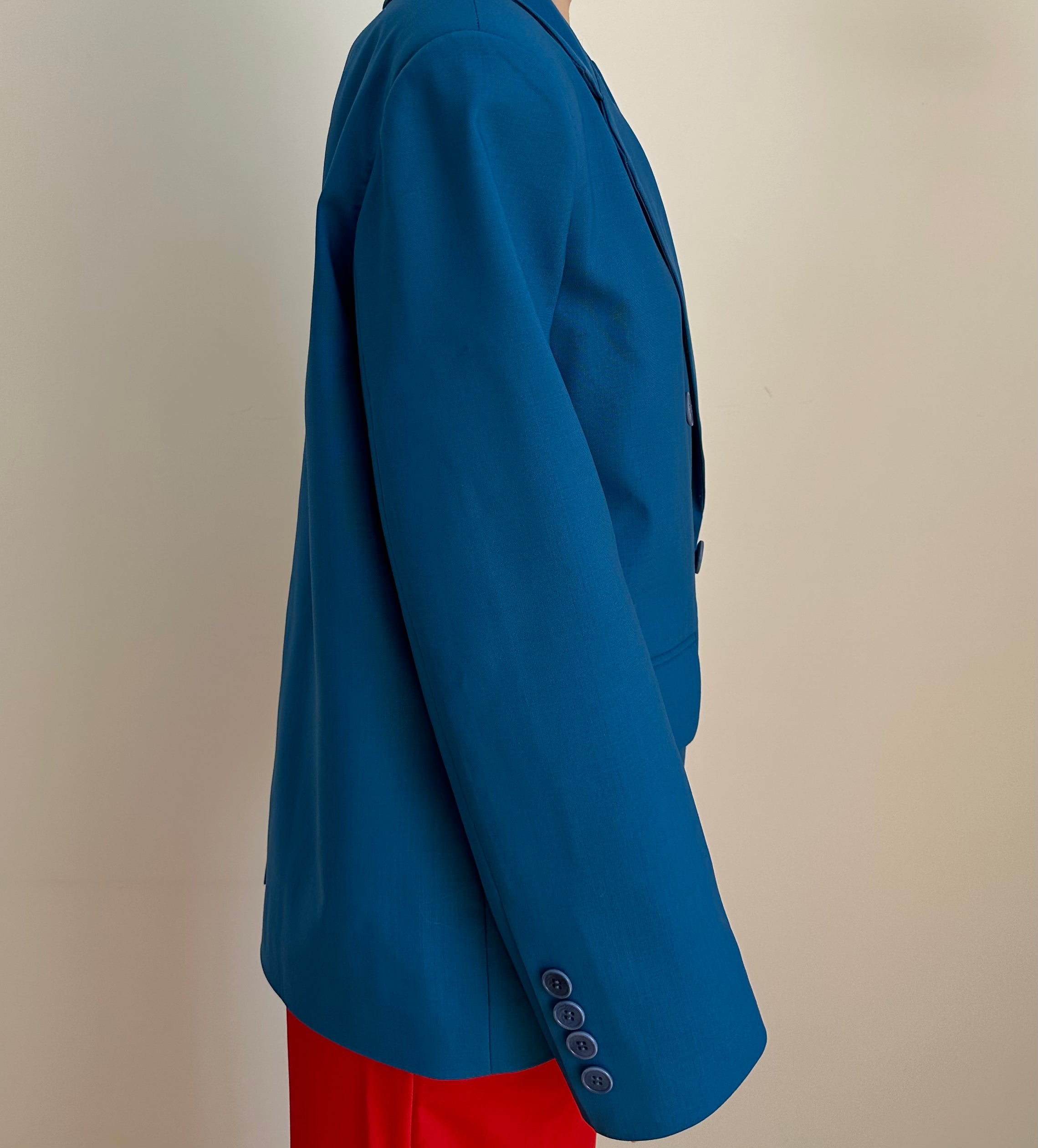 Pure Wool Blue Jacket