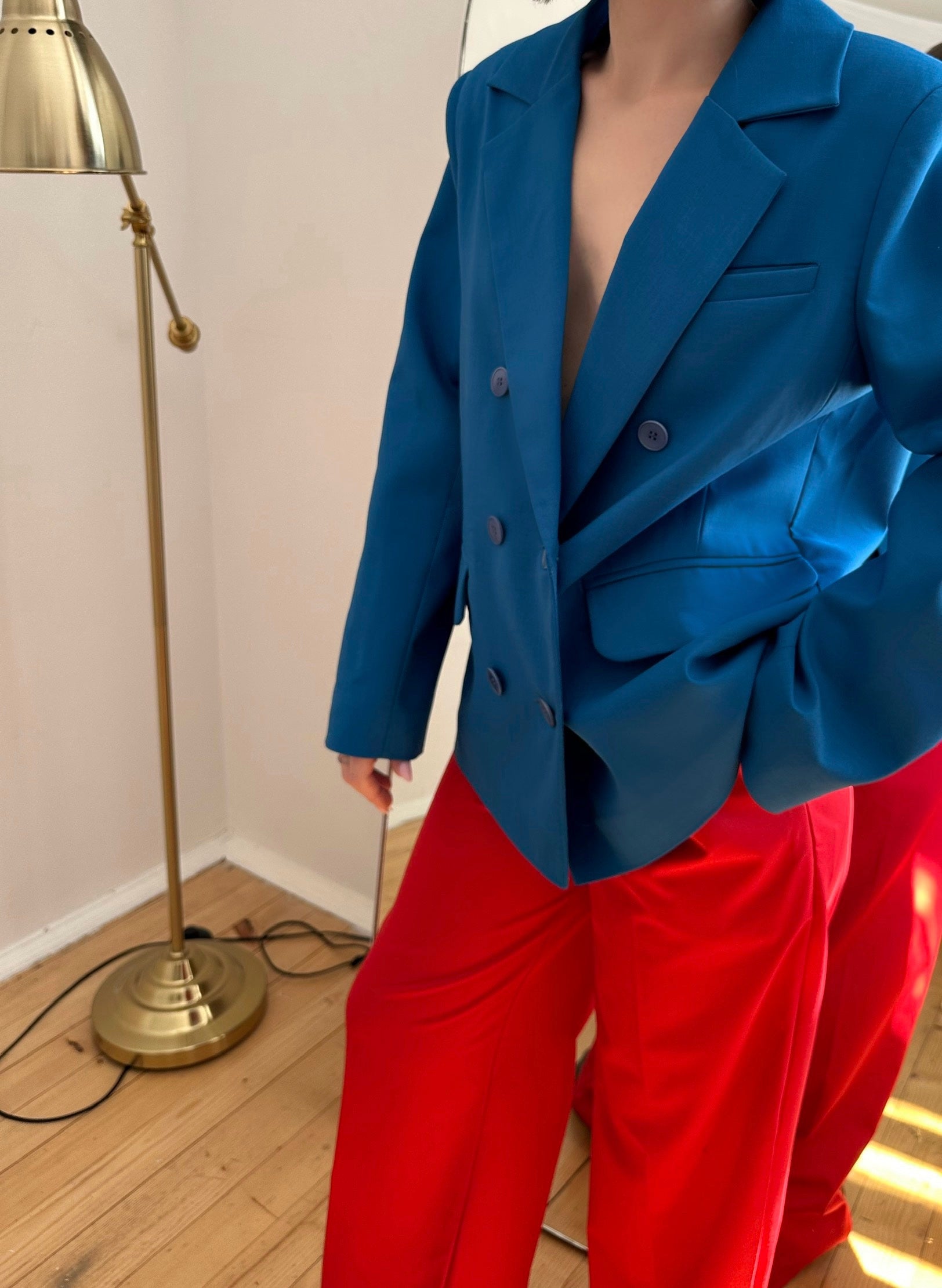 Pure Wool Blue Jacket